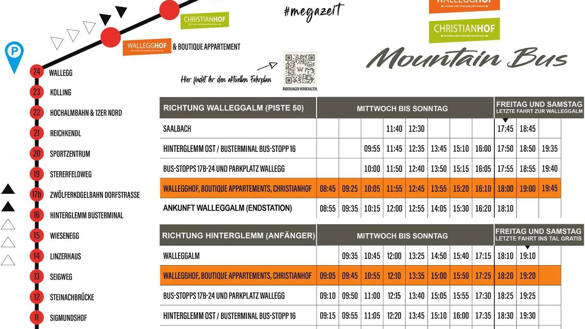 Ski In-Ski Out - Gaestehaeuser Saalbach-Hinterglemm - Wallegghof Christianhof